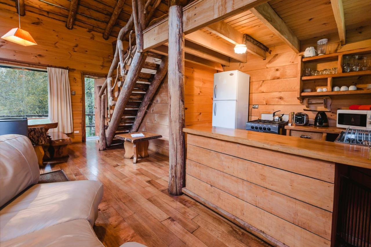 Huilo Huilo Cabanas Del Bosque Пуэрто-Фуй Экстерьер фото