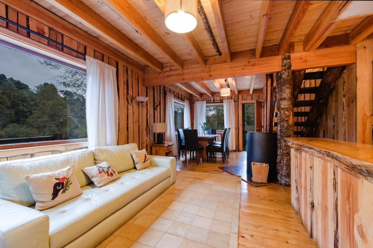 Huilo Huilo Cabanas Del Bosque Пуэрто-Фуй Экстерьер фото